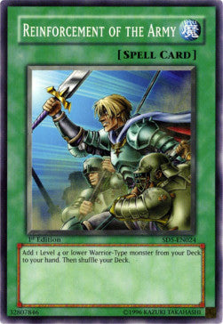 Rinforzi dell'Esercito - Structure Deck: Warrior's Triumph (Common) [SD5-024]