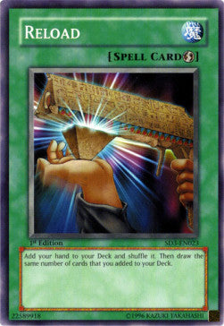 Ricarica - Structure Deck: Blaze of Destruction (Common) [SD3-023]