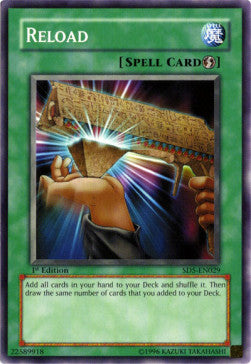 Ricarica - Structure Deck: Warrior's Triumph (Common) [SD5-029]