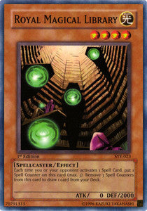 Biblioteca Reale Magica - Starter Deck: Yugi Evolution (Common) [SYE-023]