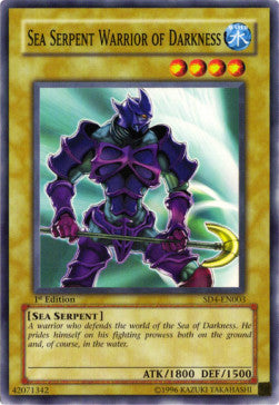 Serpente Marino Guerriero dell'Oscurità - Structure Deck: Fury From The Deep (Common) [SD4-003]