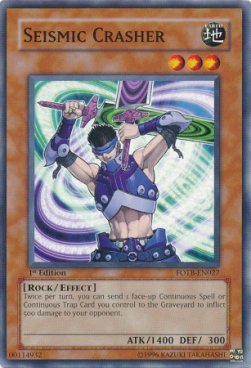 Picchiatore Sismico - Force of the Breaker (Common) [FOTB-027]