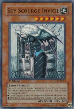 Invincil Flagello del Cielo - Force of the Breaker (Super Rare) [FOTB-023]