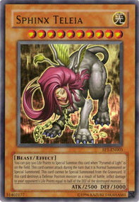Sfinge Teleia - Exclusive Pack 1 (Ultra Rare) [EP1-003]