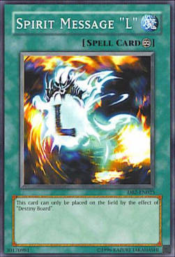 Messaggio dello Spirito "L" - Dark Beginning 2 (Common) [DB2-025]