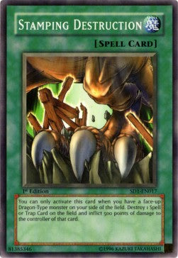 Distruzione Schiacciante - Structure Deck: Dragon's Roar (Common) [SD1-017]