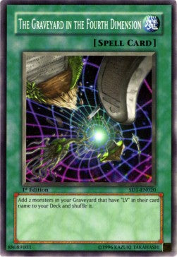Il Cimitero nella Quarta Dimensione - Structure Deck: Dragon's Roar (Common) [SD1-020]