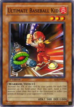 Giovane Promessa del Baseball - Structure Deck: Blaze of Destruction (Common) [SD3-009]