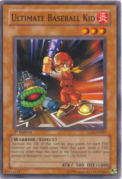 Giovane Promessa del Baseball - Soul of the Duelist (Common) [SOD-021]