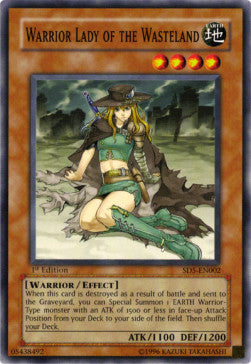 Signora Guerriera delle Terre Desolate - Structure Deck: Warrior's Triumph (Common) [SD5-002]