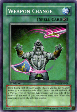 Cambio-Arma - Structure Deck: Machine Re-Volt (Common) [SD10-028]