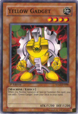 Congegno Giallo - Structure Deck: Machine Re-Volt (Common) [SD10-008]
