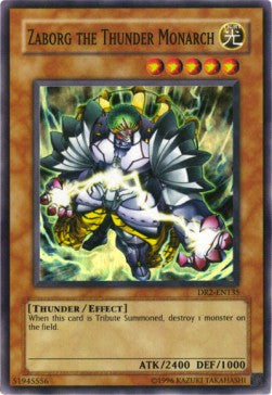 Zaborg il Monarca del Tuono - Dark Revelation 2 (Super Rare) [DR2-135]