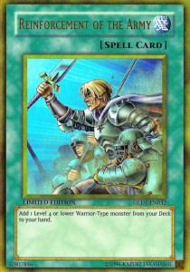 Rinforzi dell'Esercito - Gold Series 1 (Gold Rare) [GLD1-032]