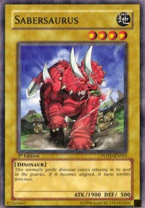 Sciabolasaurus - Power of the Duelist (Common) [POTD-002]