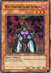 Scarabeo Fiammata Neo-Spaziale - Power of the Duelist (Super Rare) [POTD-004]