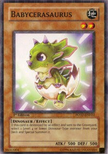 Babycerasaurus - Power of the Duelist (Common) [POTD-022]