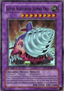 Super Vehicroid Jumbo Drill - Power of the Duelist (Super Rare) [POTD-036]
