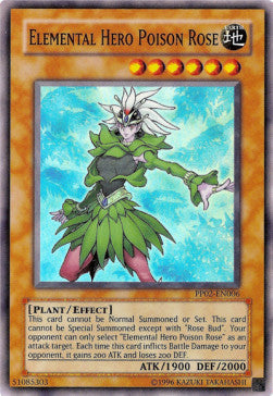 Rosa Avvelenata EROE Elementale - Premium Pack 2 (Super Rare) [PP02-006]