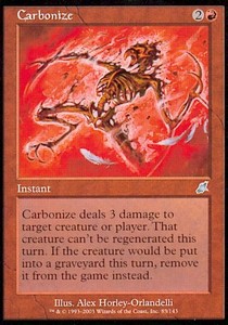 Carbonizzare - Flagello (Uncommon) [SCG-83]