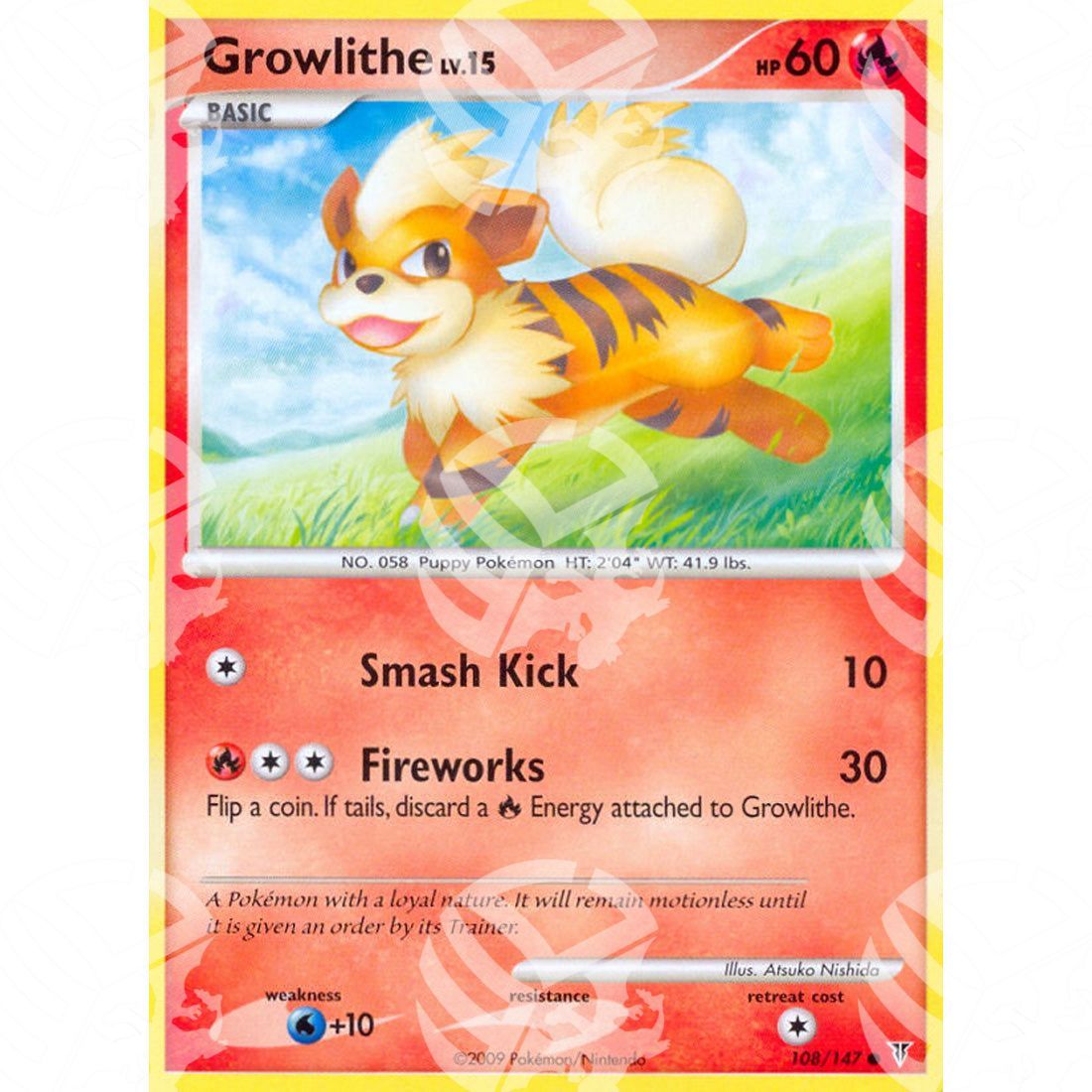 Supreme Victors - Growlithe - 108/147 - Warcard - Supreme Victors - Growlithe - 108/147 i prezzi più bassi sul mercato, solo da www.warcardshop.com! Carte singole, box, buste e mazzi.