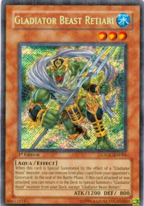 Gladiatore Bestia Retiari - Crossroads of Chaos (Secret Rare) [CSOC-086]