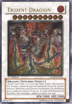 Drago Tridente - Raging Battle (Ultimate Rare) [RGBT-043]