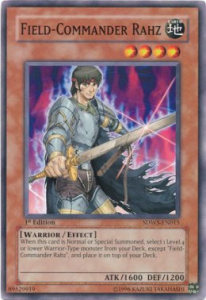 Comandante di Campo Rahz - Structure Deck: Warrior's Strike (Common) [SDWS-015]