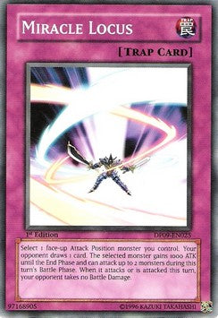 Collocazione Miracolosa - Duelist Pack: Yusei Fudo 2 (Common) [DP09-025]