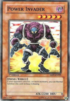 Invasore di Potere - Absolute Powerforce (Common) [ABPF-009]