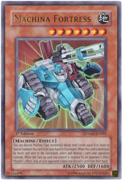 Mek Fortezza - Structure Deck: Machina Mayhem (Ultra Rare) [SDMM-001]