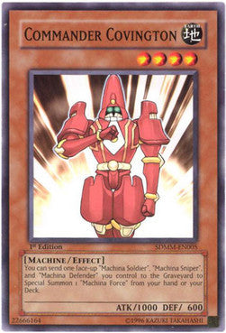 Comandante Covington - Structure Deck: Machina Mayhem (Common) [SDMM-005]