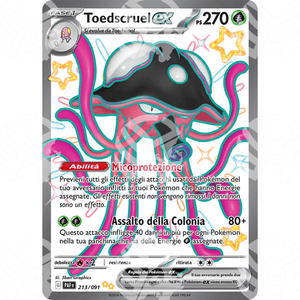 Destino di Paldea - Toedscruel ex - Shiny Ultra Rare | 213/091 - Warcard