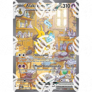 151 - Alakazam ex - Special Illustration Rare | 201/165 - Warcard - 151 - Alakazam ex - Special Illustration Rare | 201/165 i prezzi più bassi sul mercato, solo da www.warcardshop.com! Carte singole, box, buste e mazzi.