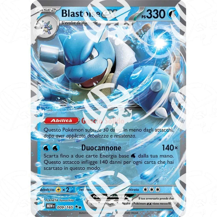 151 - Blastoise ex - 009/165 - Warcard - 151 - Blastoise ex - 009/165 i prezzi più bassi sul mercato, solo da www.warcardshop.com! Carte singole, box, buste e mazzi.