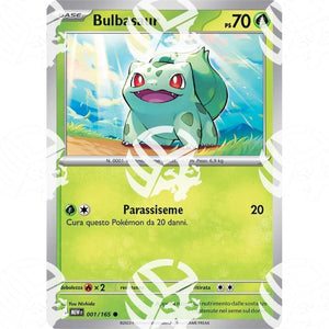 151 - Bulbasaur - 001/165 - Warcard - 151 - Bulbasaur - 001/165 i prezzi più bassi sul mercato, solo da www.warcardshop.com! Carte singole, box, buste e mazzi.