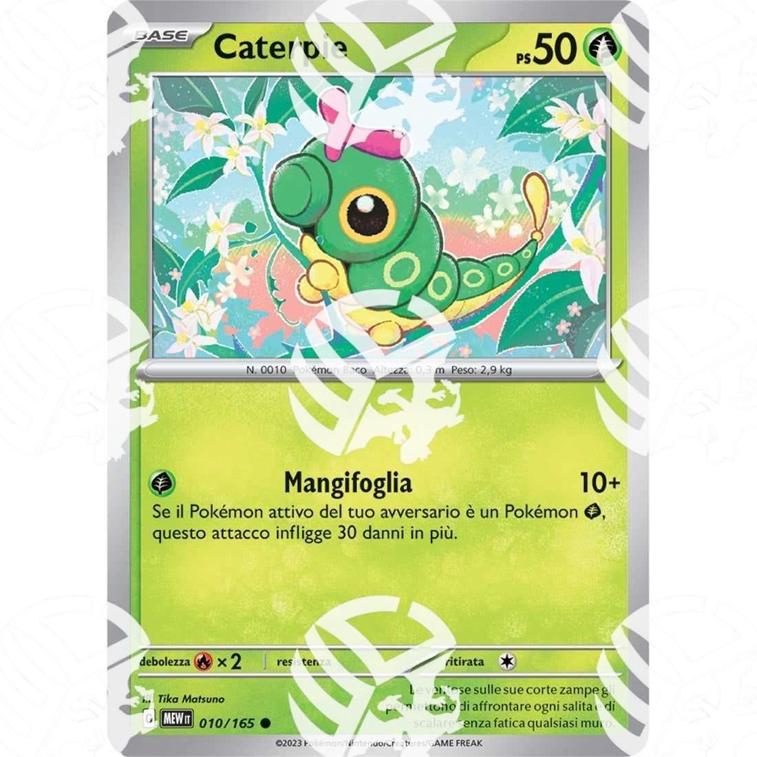 151 - Caterpie - 010/165 - Warcard - 151 - Caterpie - 010/165 i prezzi più bassi sul mercato, solo da www.warcardshop.com! Carte singole, box, buste e mazzi.
