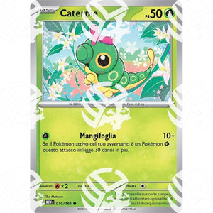 151 - Caterpie - 010/165 - Warcard - 151 - Caterpie - 010/165 i prezzi più bassi sul mercato, solo da www.warcardshop.com! Carte singole, box, buste e mazzi.