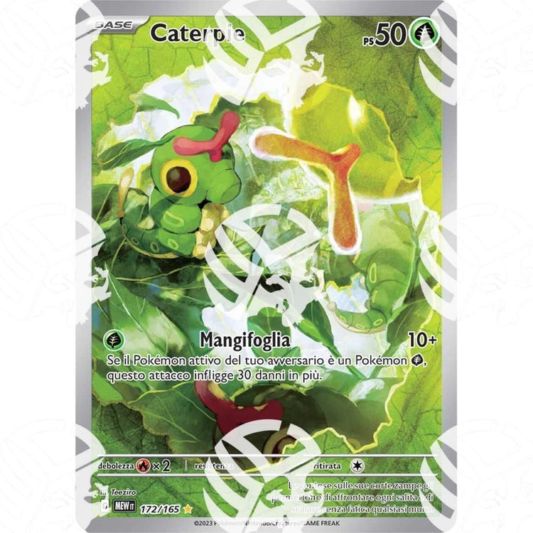 151 - Caterpie - Illustration Rare | 172/165 - Warcard - 151 - Caterpie - Illustration Rare | 172/165 i prezzi più bassi sul mercato, solo da www.warcardshop.com! Carte singole, box, buste e mazzi.