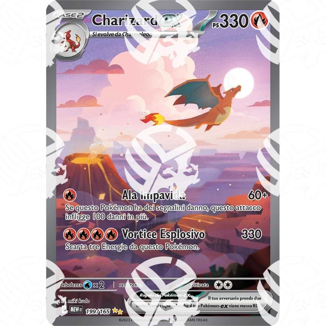 151 - Charizard ex - Special Illustration Rare | 199/165 - Warcard - 151 - Charizard ex - Special Illustration Rare | 199/165 i prezzi più bassi sul mercato, solo da www.warcardshop.com! Carte singole, box, buste e mazzi.