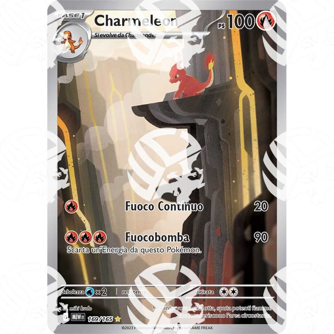 151 - Charmeleon - Illustration Rare | 169/165 - Warcard - 151 - Charmeleon - Illustration Rare | 169/165 i prezzi più bassi sul mercato, solo da www.warcardshop.com! Carte singole, box, buste e mazzi.