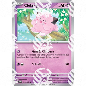151 - Clefairy - 035/165 - Warcard - 151 - Clefairy - 035/165 i prezzi più bassi sul mercato, solo da www.warcardshop.com! Carte singole, box, buste e mazzi.