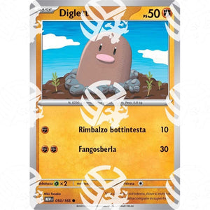 151 - Diglett - 050/165 - Warcard - 151 - Diglett - 050/165 i prezzi più bassi sul mercato, solo da www.warcardshop.com! Carte singole, box, buste e mazzi.