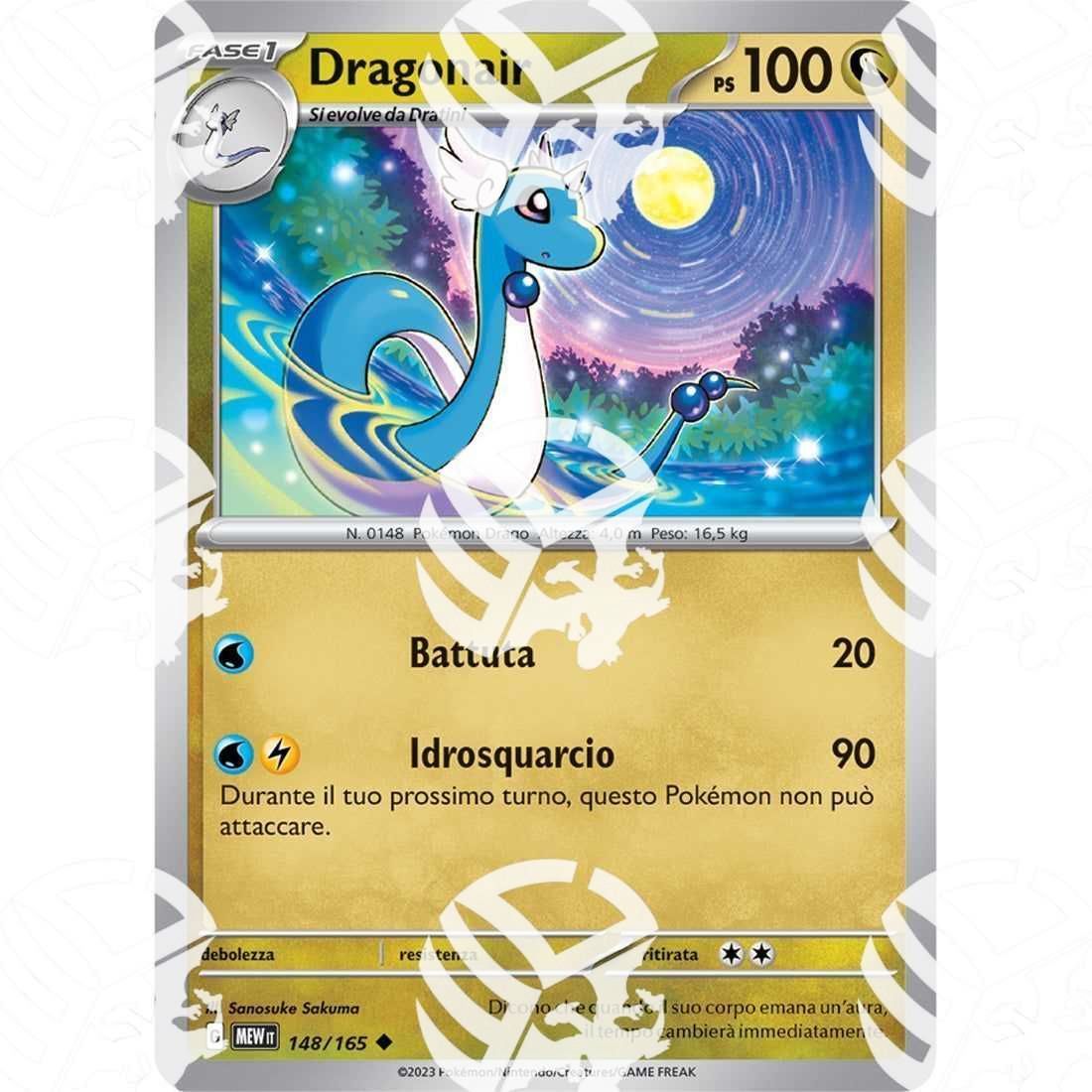 151 - Dragonair - 148/165 - Warcard - 151 - Dragonair - 148/165 i prezzi più bassi sul mercato, solo da www.warcardshop.com! Carte singole, box, buste e mazzi.
