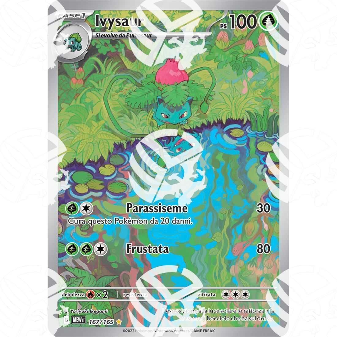 151 - Ivysaur - Illustration Rare | 167/165 - Warcard - 151 - Ivysaur - Illustration Rare | 167/165 i prezzi più bassi sul mercato, solo da www.warcardshop.com! Carte singole, box, buste e mazzi.