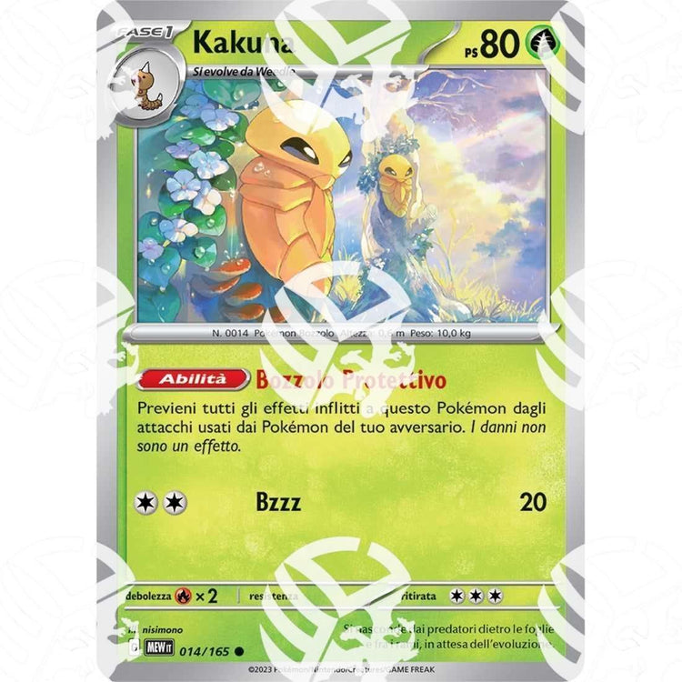 151 - Kakuna - 014/165 - Warcard - 151 - Kakuna - 014/165 i prezzi più bassi sul mercato, solo da www.warcardshop.com! Carte singole, box, buste e mazzi.