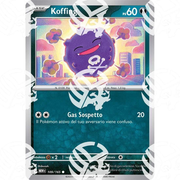 151 - Koffing - 109/165 - Warcard - 151 - Koffing - 109/165 i prezzi più bassi sul mercato, solo da www.warcardshop.com! Carte singole, box, buste e mazzi.