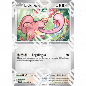 151 - Lickitung - 108/165 - Warcard - 151 - Lickitung - 108/165 i prezzi più bassi sul mercato, solo da www.warcardshop.com! Carte singole, box, buste e mazzi.