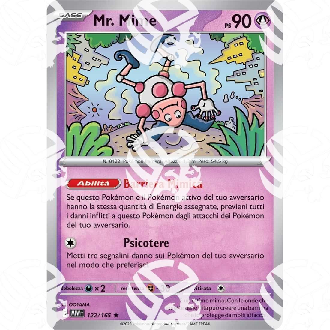 151 - Mr. Mime - Holo Rare 122/165 - Warcard - 151 - Mr. Mime - Holo Rare 122/165 i prezzi più bassi sul mercato, solo da www.warcardshop.com! Carte singole, box, buste e mazzi.
