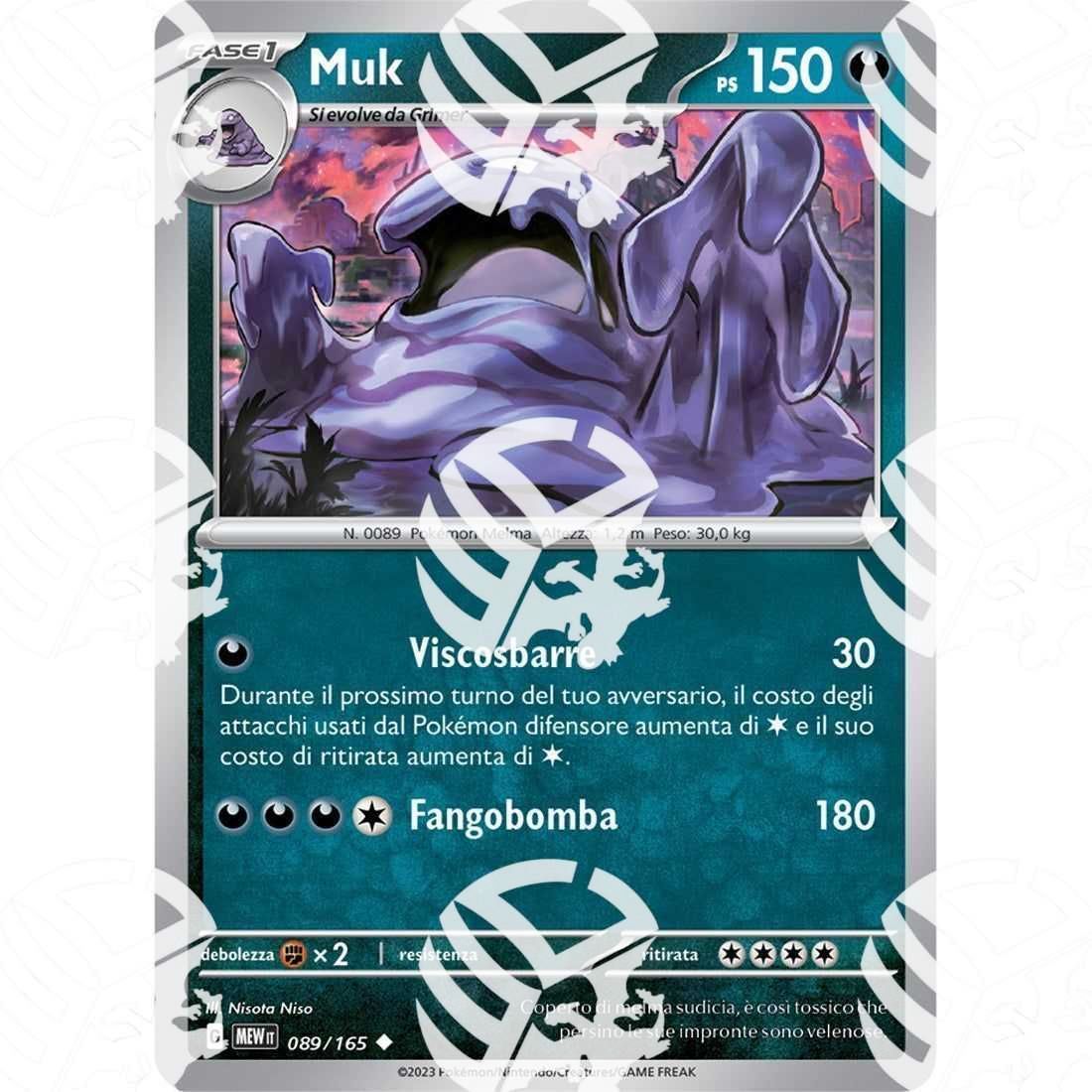 151 - Muk - 089/165 - Warcard - 151 - Muk - 089/165 i prezzi più bassi sul mercato, solo da www.warcardshop.com! Carte singole, box, buste e mazzi.